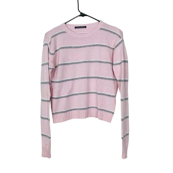 Brandy Melville Striped Wool Blend Sweater One Size - Picture 6 of 8